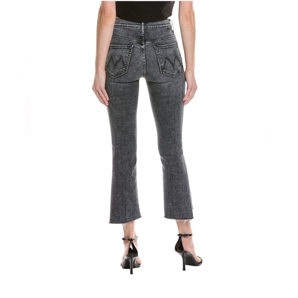 MOTHER Black Cropped Jeans - Picture 5 of 10
